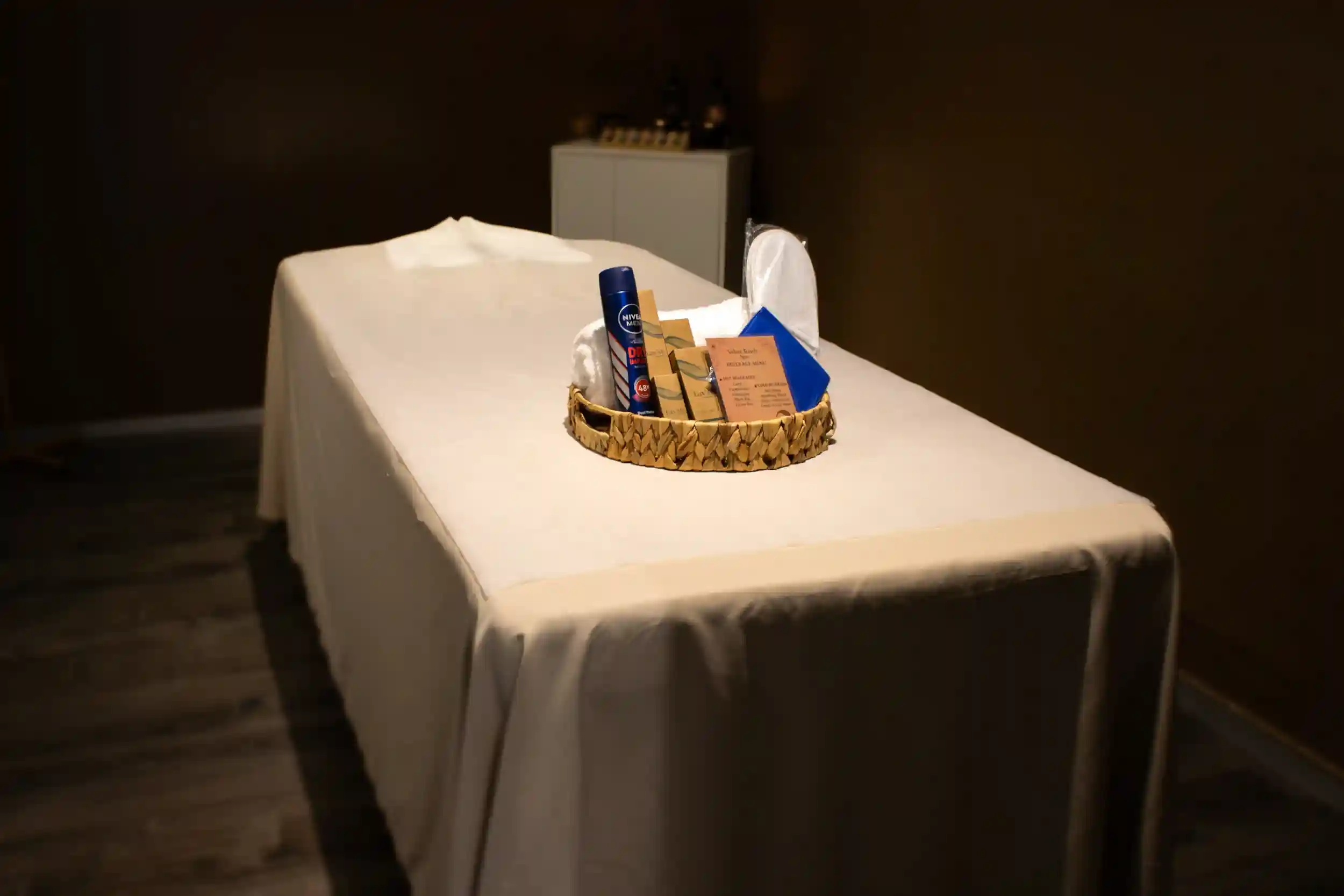 Private massage treatment suite